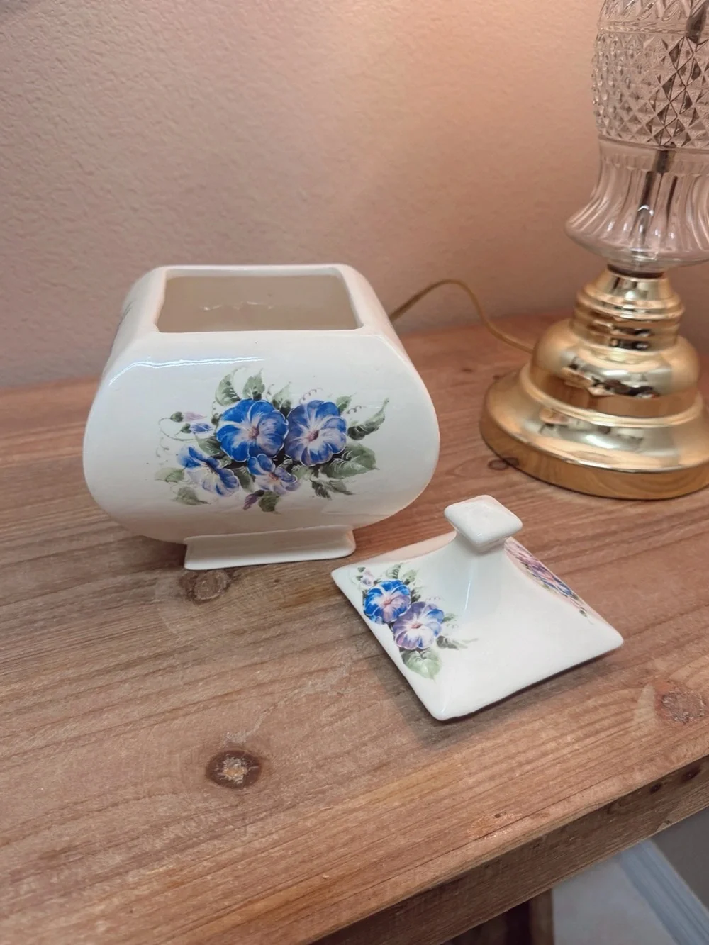 Antique white porcelain